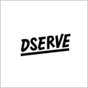 Dserve logo, kuris veda į svetainę